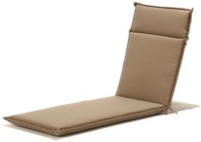 Sunfun Poduška na ležadlo, 189 × 57 cm, polyester, hnedé