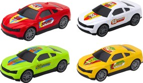 LEAN Toys Lora Lorry Nákladné auto Sada 4 áut Otvorené dvere Svetlá Zvuky