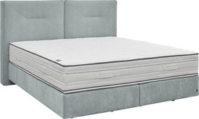 XXXLutz BOXSPRINGOVÁ POSTEĽ, 180/200 cm, svetlomodrá Dieter Knoll - Postele - 00018300103D