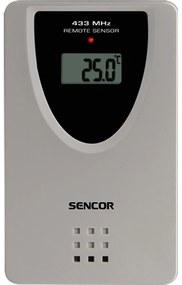 Sencor SWS 5400 meteostanica s projekciou a bezdrôtovým snímačom, čierna