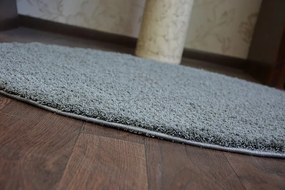 Okrúhly koberec SHAGGY MICRO antracitový