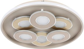 XXXLutz STROPNÉ LED SVIETIDLO, 50/5 cm Novel - Online Only bytové doplnky - 008227208701