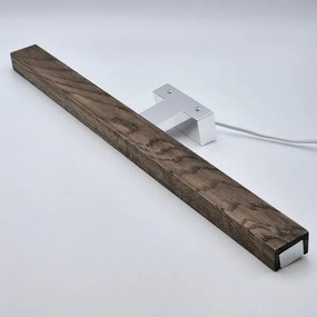 Brilagi-LED Kúpeľňové osvetlenie zrkadla WOODY MIRROR LED/12W/230V IP44 dub/chro