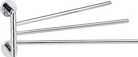 Bemeta Design OBLA: Držiak uterákov, 445 mm, trojitý, otočný - 165204112