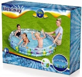 Nafukovací bazén Marine World 183 x 33 cm Bestway 51005