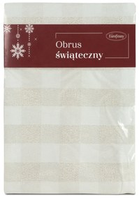 VIANOČNÝ OBRUS FLASH3 40X140 CM VZOROVANÝ