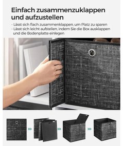 Set stohovateľných boxov RFB033B01 (6 ks)