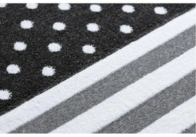 Detský kusový koberec Hviezda sivý 200x290cm