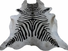 Luxusná kravská koža zebra
