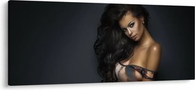 Obraz - Portrét zvodnej ženy (120x50 cm)