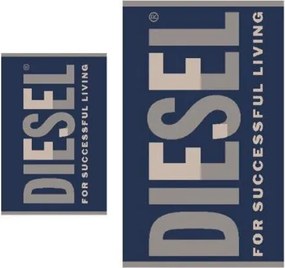 XXXLutz SADA FROTÉ UTERÁKOV, modrá Diesel - Kúpeľňový textil - 004113001702