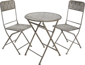 Záhradný set Zoe stôl + 2 stoličky