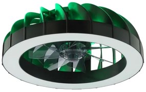 Brilliant - LED RGBW stropný ventilátor FANORA LED/30W/230V + DO
