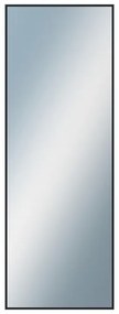 DANTIK - Zrkadlo v rámu, rozmer s rámom 50x140 cm z lišty Hliník čierna (7002021)