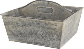 2ks plechový antik podnos Old French - 34*17*8 cm