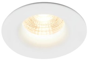 NORDLUX LED vstavané osvetlenie STARKE, 6,1W, teplá biela, 8,8cm, okrúhle, biele