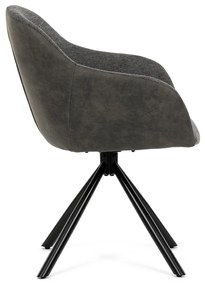 Sada jedálenských stoličiek s vratným mechanizmomDCH-Y1143 GREY2, 2 ks