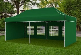 Nožnicový stan POLOPROFI PLUS 3x6 zelený