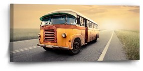 Sablio Obraz Autobus veterán - 110x50 cm