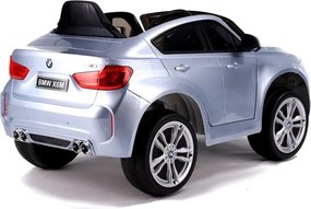 LEAN CARS BMW X6 batérie auto strieborná maľovaná