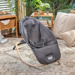 Ingenuity - Detské vibrujúce lehátko EVERY SEASON WESLEY 3xC sivé