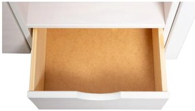 Inter Link Funkčná posteľ s 2 integrovanými nočnými stolíkmi (Till – biela, 90 x 200 cm)  (100180021)