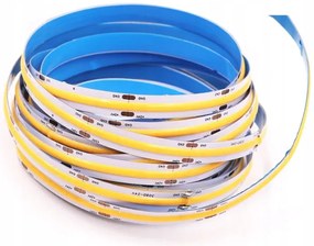 BERGE LED pásik - COB - 60W - 12W/m - IP44 - 12V - 5m - neutrálna biela