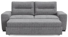 Rozkladacia trojmiestná pohovka COMO svetlosivá