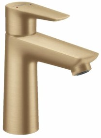 Umývadlová batéria Hansgrohe Talis E s výpusťou kartáčovaný bronz 71710140