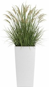 Plastový kvetináč Porto Riflo 57x29,5x29,5 cm biely