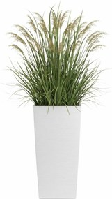 Plastový květináč Porto Riflo 57x29,5x29,5 cm bílý