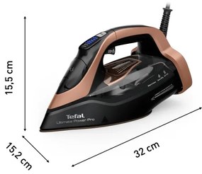 Tefal - Parná žehlička ULTIMATE POWER 3200W/230V medená/čierna
