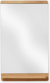 Drevené nástenné zrkadlo Rim