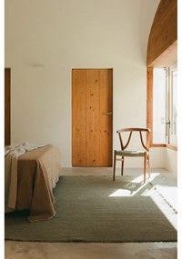 Okrovožltá bavlnená deka 130x180 cm Handloom – Lorena Canals