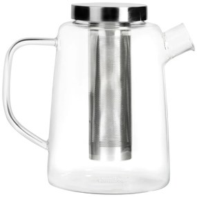Sklenená čajová kanvica Vialli Design, 1,5 l