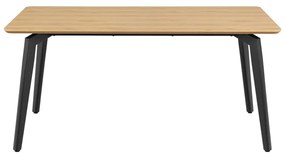 Jedálenský stôl s doskou v dubovom dekore 90x160 cm Cadiz – Actona