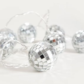 Vianočná dekorácia DISCO LED disko gule 753985