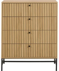 Komoda s zásuvkami OLIVIA dub