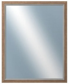 DANTIK - Zrkadlo v rámu, rozmer s rámom 80x100 cm z lišty AMALFI okrová (3114)