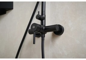 KFA Armatura 5036-910-81 - Sprchová sada s batériou MOZA mosadz/matná čierna