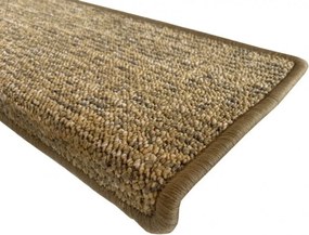 Vopi Nášľapy na schody Alassio zlatohnedé obdĺžnik, samolepiaci - 25x80 obdĺžnik (rozmer vrátane ohybu)