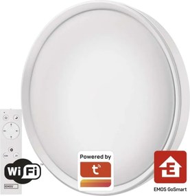 Stropné inteligentné LED svietidlo GoSmart 45W Wi-Fi teplá biela/studená biela