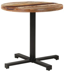Bistro stôl okrúhly Ø80x75 cm recyklovaný masív