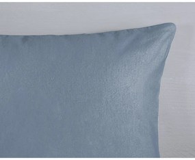 Modro-sivé flanelové obliečky na jednolôžko 140x200 cm Gabin – Good Morning