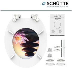 Schütte WC doska s pomalým spúšťaním (Sen o západe slnka)  (100335885)