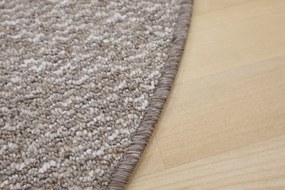 Vopi koberce Kusový koberec Toledo béžovej kruh - 160x160 (priemer) kruh cm