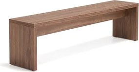 Lavica CONNECT, 1700x360x450 mm, orech