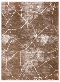 Moderný koberec MEFE 2783 Mramor, tmavo-béžový