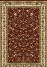 Oriental Weavers, Kusový koberec Kendra 170 / DZ2P, 133x190, červená, chodba / predsieň