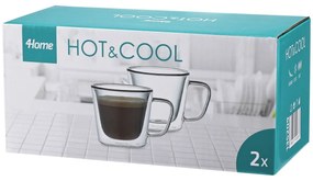 4Home Termo pohár Haze Hot&Cool 180 ml, 2 ks